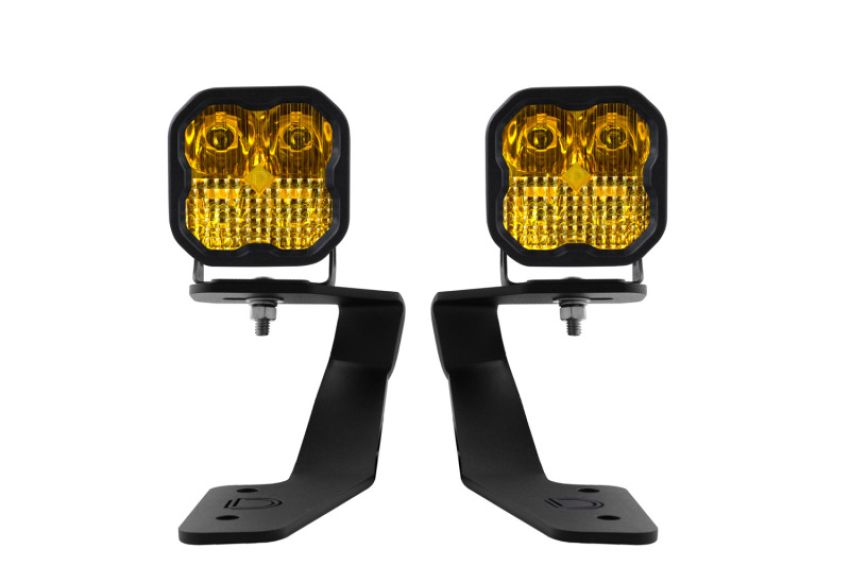 Diode Dynamics DD6561 18-21 Subaru Crosstrek Pro SS3 LED Ditch Light Kit - Yellow Combo
