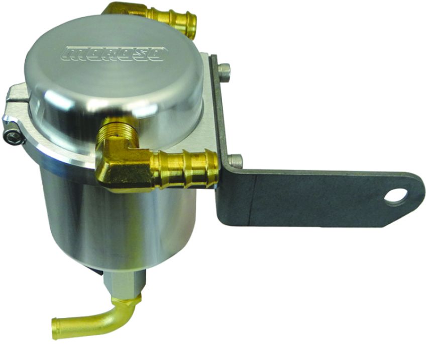 MOROSO MOR85530 Air/Oil Separator Dodge Challenger w/Shaker Hood
