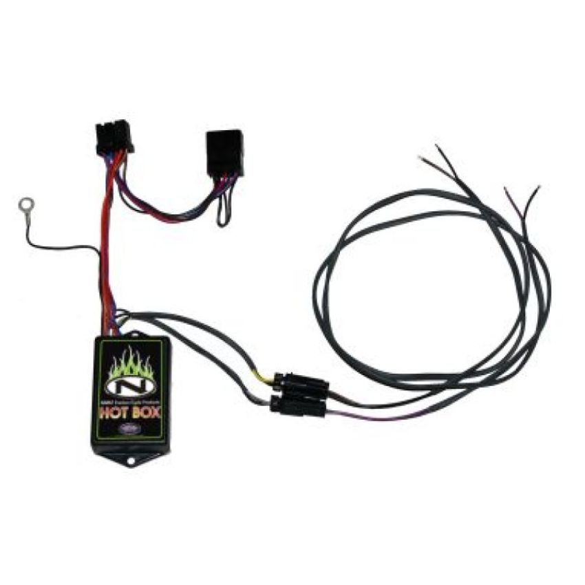 NAMZ NHB-B02 99-03 V-Twin Sportster Plug-N-Play Hot Box Fender Harness w/Saddlebag Pigtails (Run/Brake/Turn)