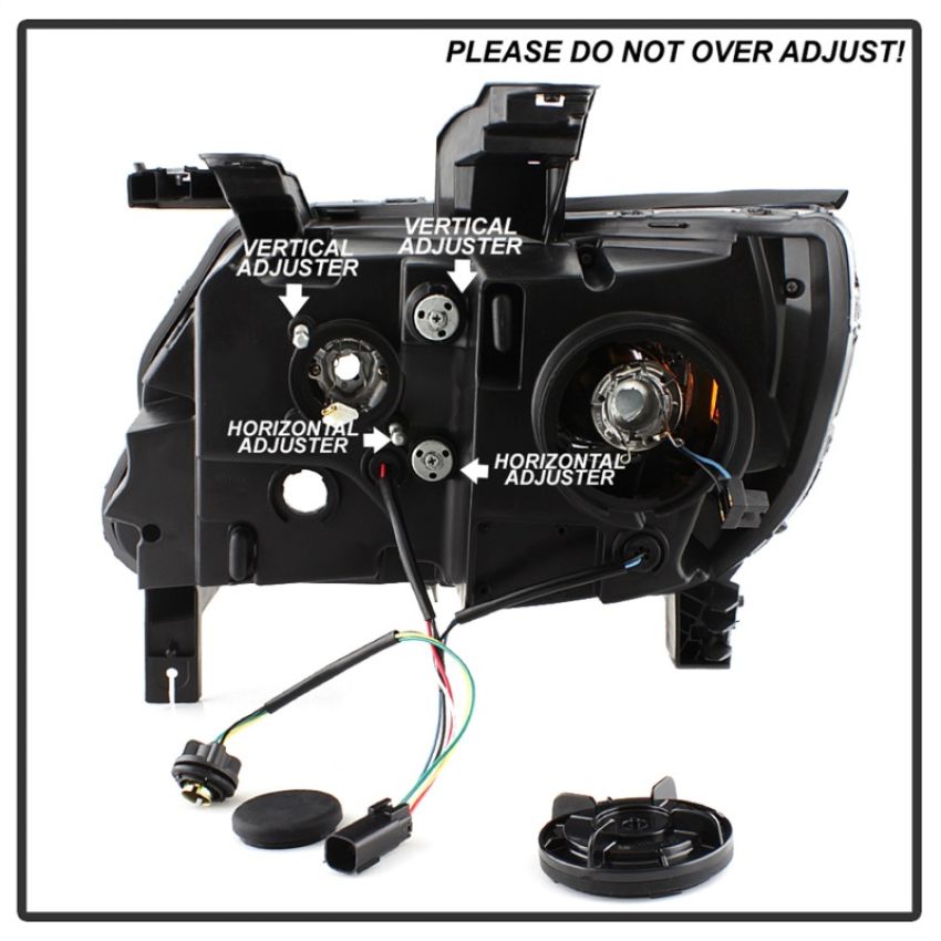 SPYDER 5085283 Projector Headlights - Light Bar LED - Black