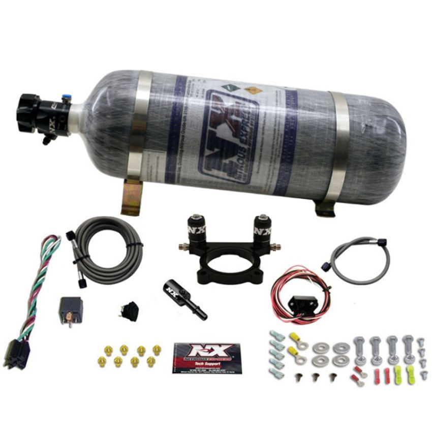 Nitrous Express 20942-12 DODGE DART 2.0L PLATE SYSTEM (35-100HP) WITH COMPOSITE BOTTLE