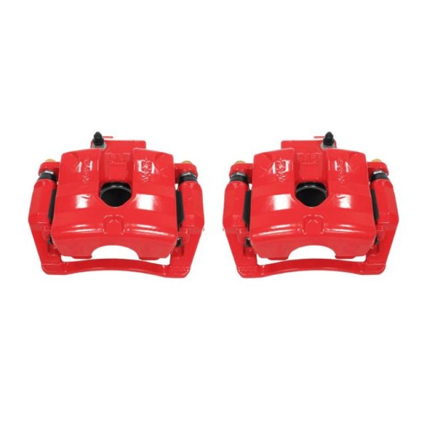PowerStop S5118A Red Powder Coated Calipers