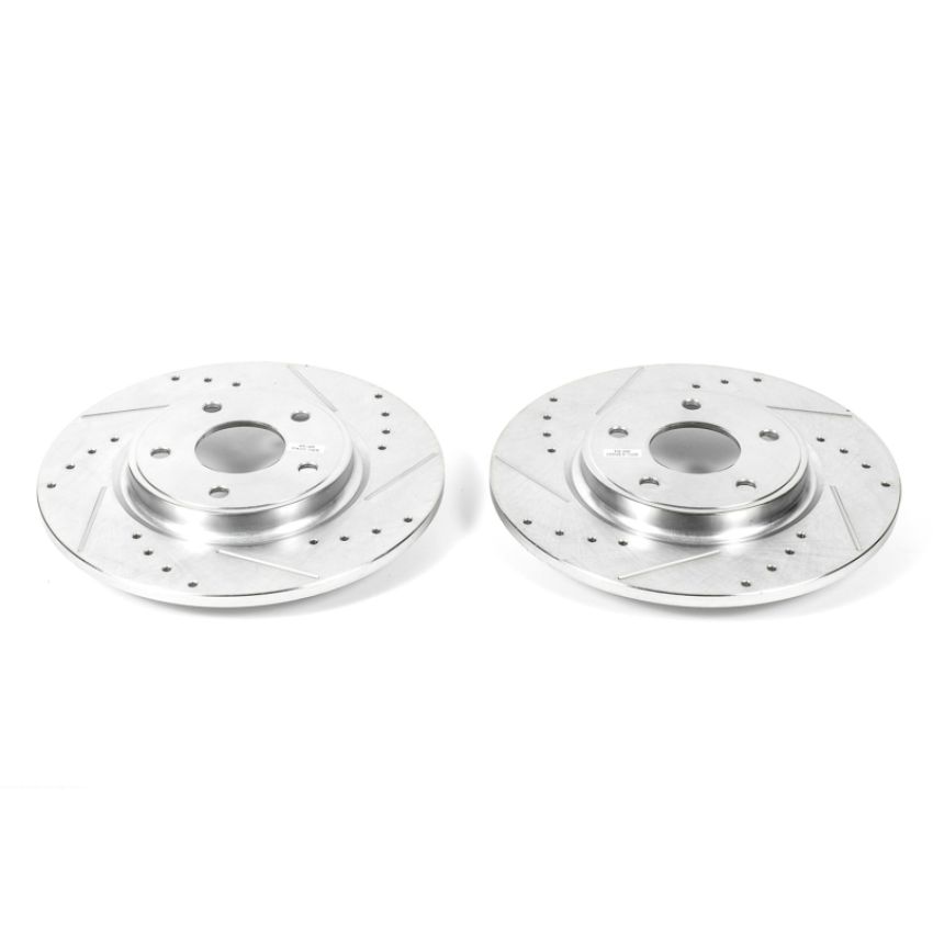 PowerStop AR83082XPR PowerStop Evolution Performance Drilled, Slotted & Plated Brake Rotor Pair