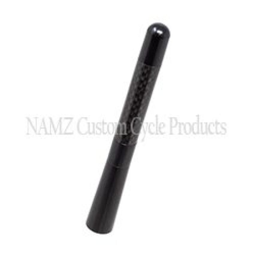NAMZ NRA-CA1 HD Models w/Existing Audio Antenna Plug-N-Play AM/FM Alum Stubby Antenna w/Carbon Fiber Insert