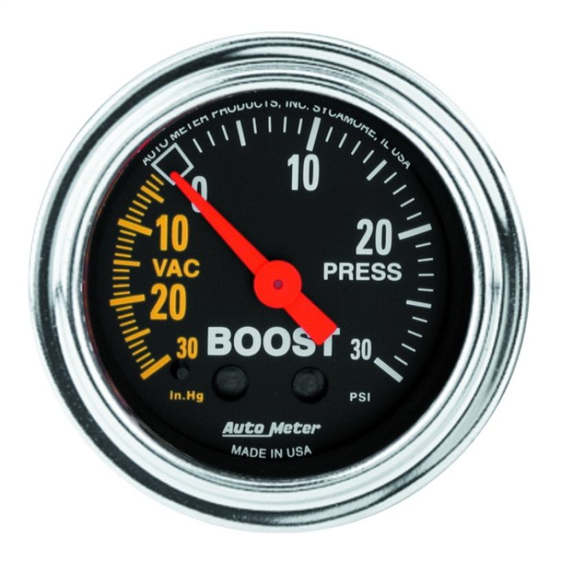 AutoMeter 2403 GAUGE, VAC/BOOST, 2 1/16