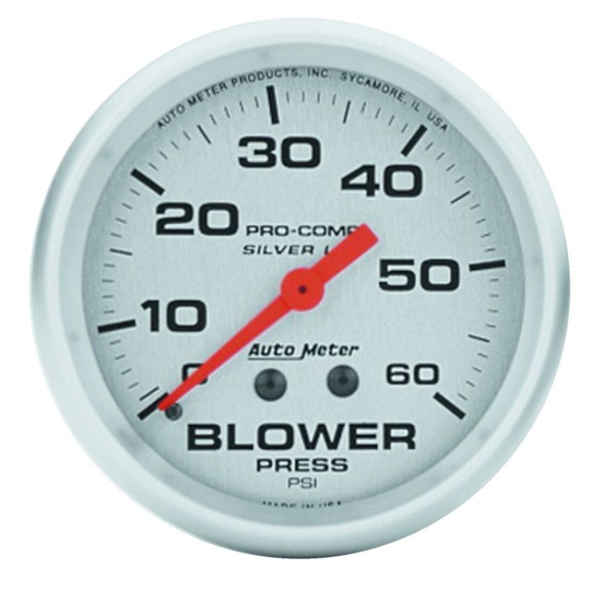 AutoMeter 4602 GAUGE, BLOWER PRESS, 2 5/8