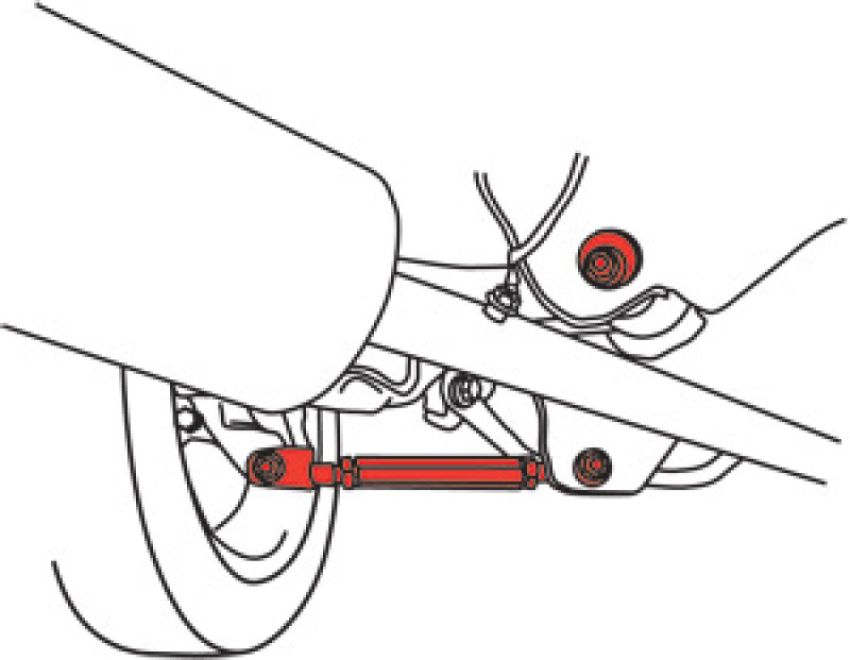 SPECIALTY PRODUCTS COMPANY 72260 INFINITI REAR CAMBER ARM