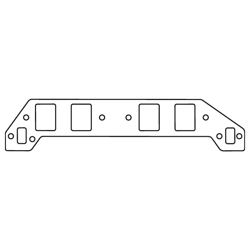 Cometic Gasket C5342-094 Cometic  GM Gen-V/VI BB V8 .094in Fiber Intake Mani Gskt Set-2.460in x 1.860in Rect. Ports