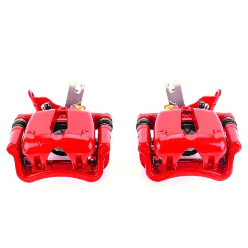 PowerStop S5504 Red Powder Coated Calipers