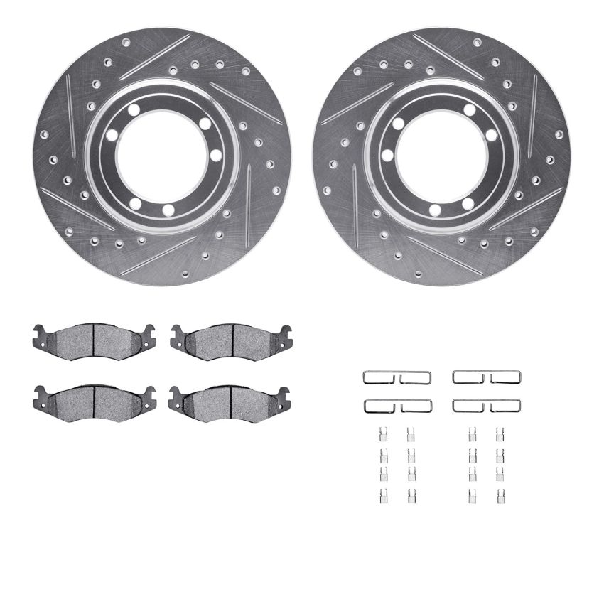 Dynamic Friction 7512-44001 Rotor Kit