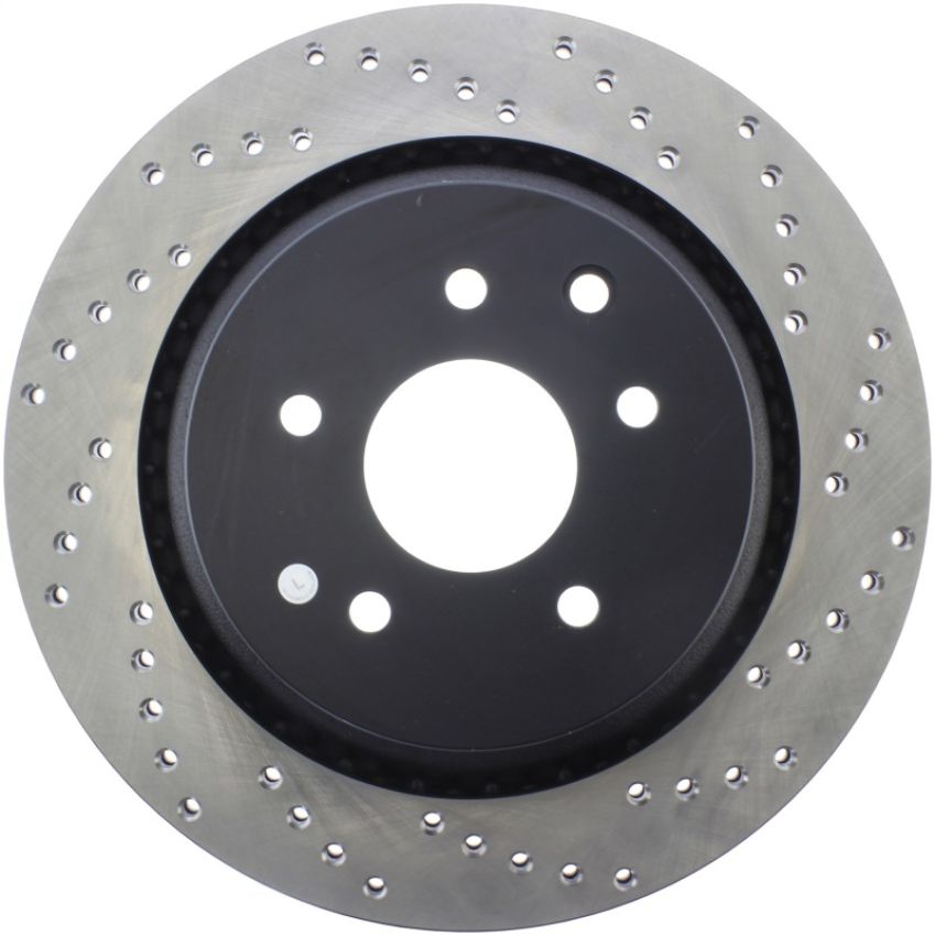 Stoptech 128.42093L Drilled Sport Brake Rotor