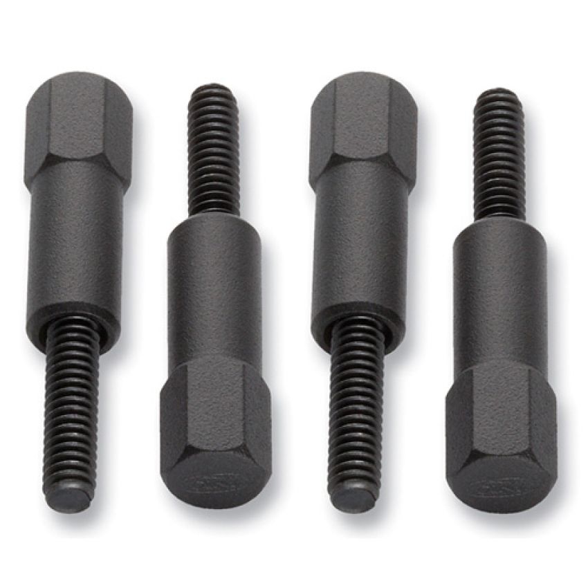 Ford Racing 302-316 Valve Cover Hold Down Mini-Nuts: Black Crinkle Finish