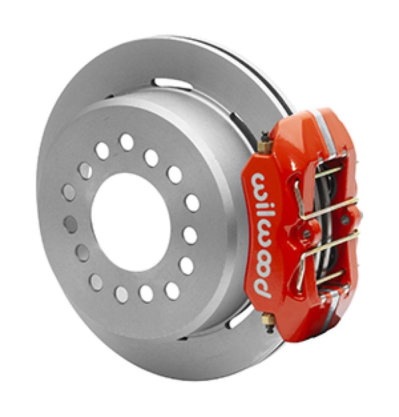 Wilwood 140-15604-R Dynapro Low-Profile 11.00in P-Brake Kit Dust Seal 2.36in Offset - Red