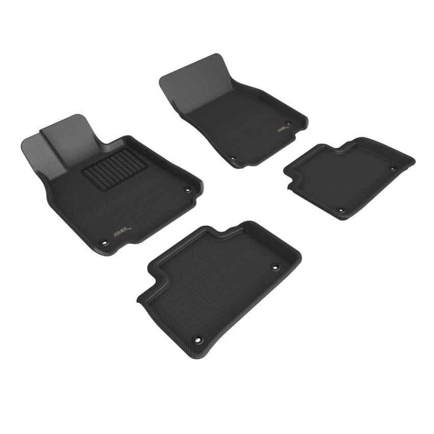 3D MAXpider L1LX04701509 13-17 Lexus Ls460 Kagu Floor Mat- Black R1 R2