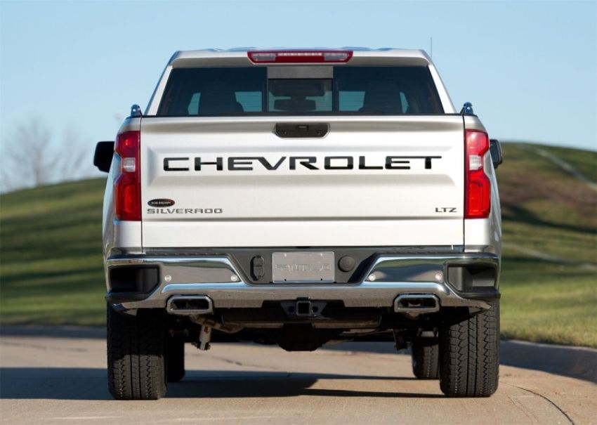 Putco 55550BPGM 19-20 Chevy Silverado 1500 - Black Platinum Tailgate Letters CHEVROLET Chevrolet Letters