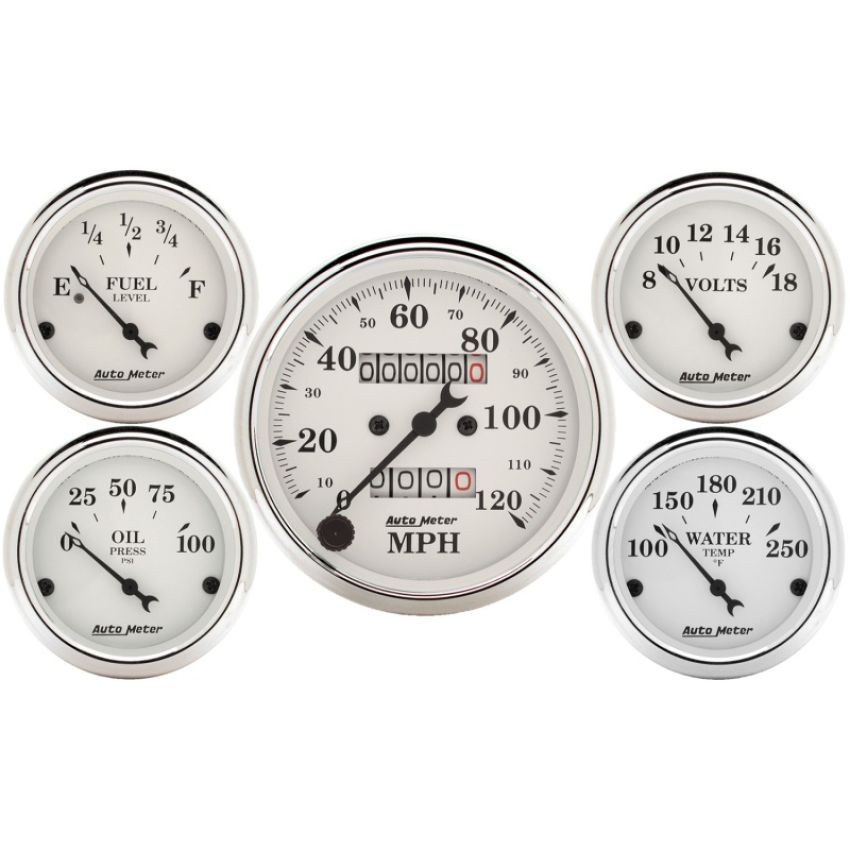 AutoMeter 1601 GAUGE KIT, 5 PC., 3 1/8