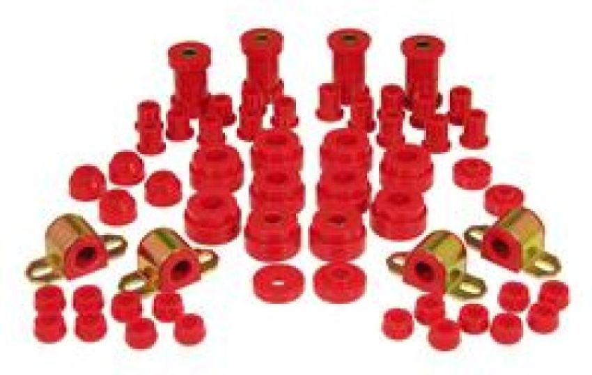 Prothane 1-2002 76-79 Jeep CJ5/7 Total Kit - Red