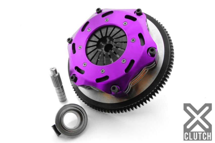 XCLUTCH XKSZ18520-2E 05-11 Suzuki Swift 1.6L 7.25in Twin Solid Ceramic Clutch Kit