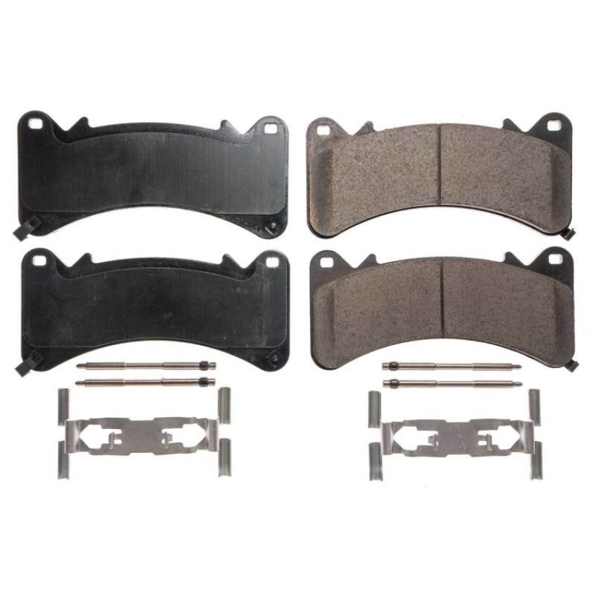 PowerStop 17-1910 PowerStop - Z17 Low-Dust Ceramic Brake Pads with Hardware