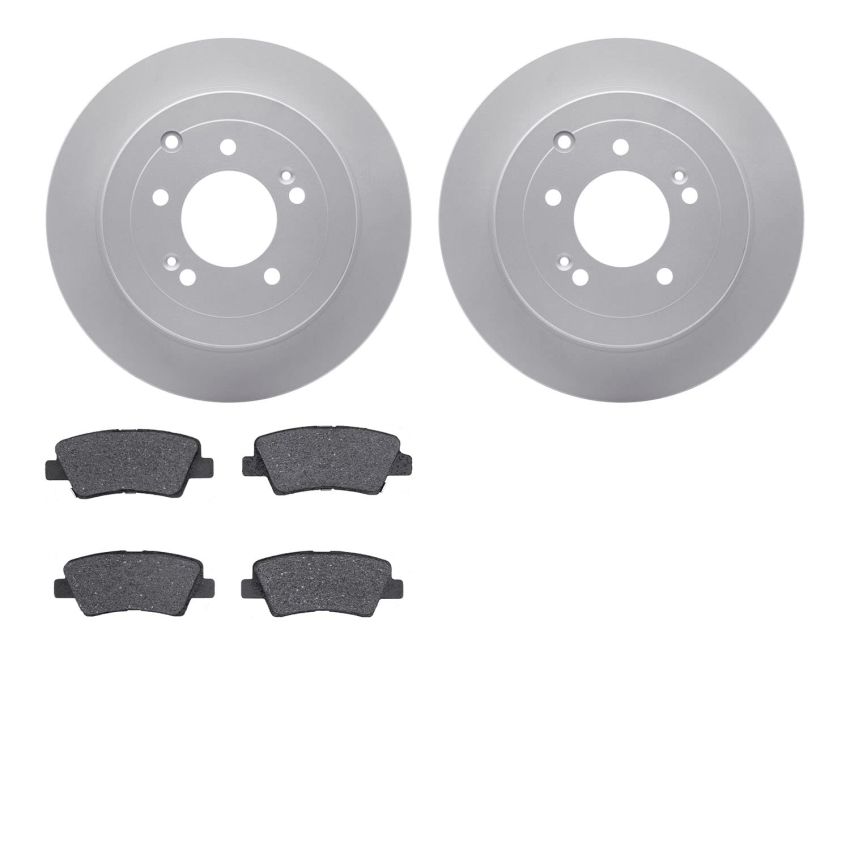 Dynamic Friction 4502-03165 Rotor Kit