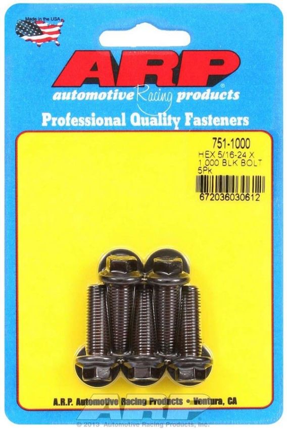 ARP ARP751-1000 Bolt Kit - 6pt. (5) 5/16-24 x 1.000