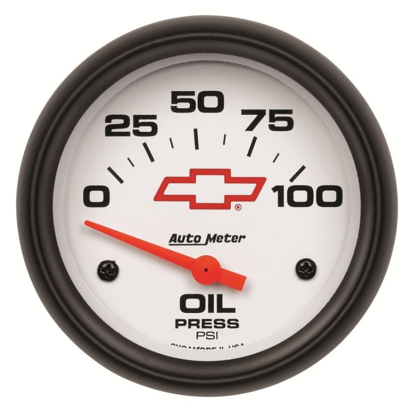 AutoMeter 5827-00406 GAUGE, OIL PRESSURE, 2 5/8