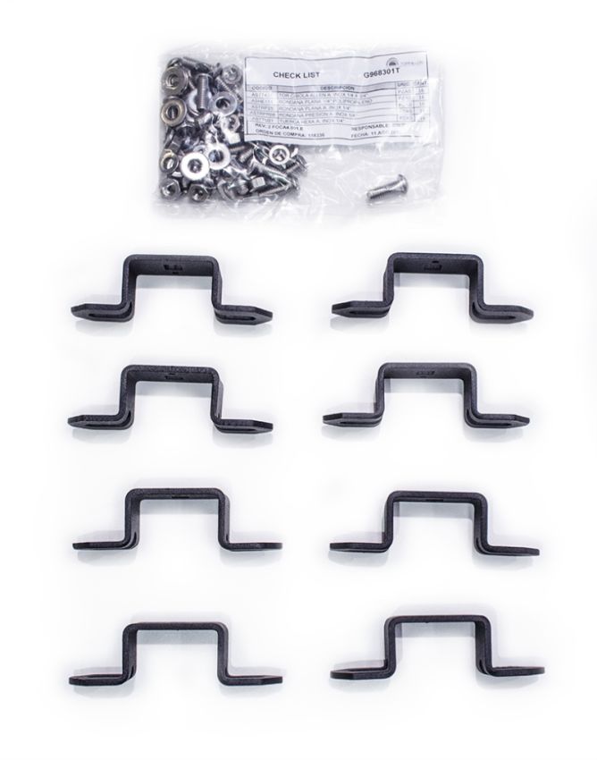 Go Rhino 968301T Sport Bar 2.0 - 3in Cube Light Bracket Kit