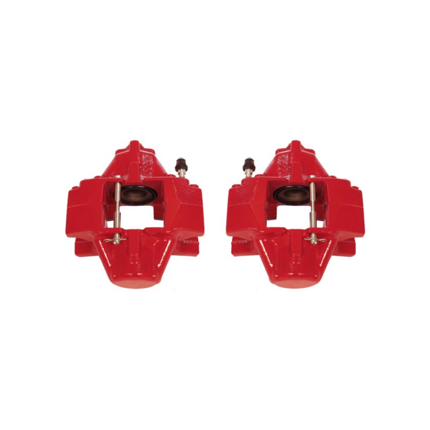 PowerStop S2840 Red Powder Coated Calipers