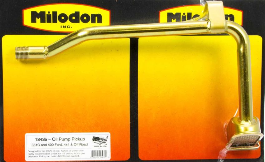 MILODON MIL18435 Oil Pump Pick-Up
