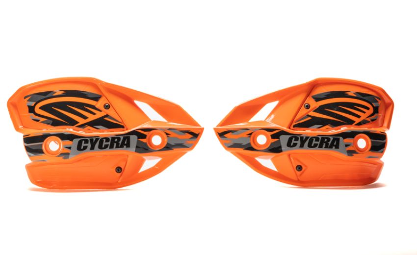 Cycra 1CYC-1021-22 Probend Special Ed. CRM Ultra Hand Shields w/Covers - Orange