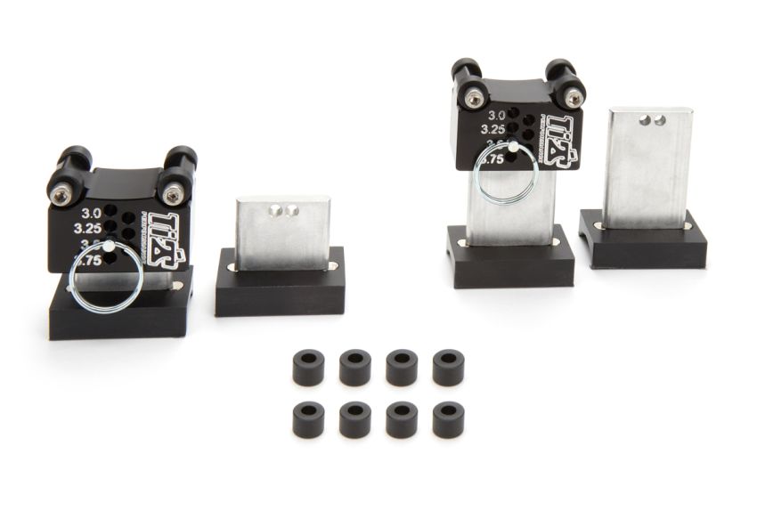 Ti22 PERFORMANCE TIP3680 Mini Sprint Set Up Blocks Rear Black