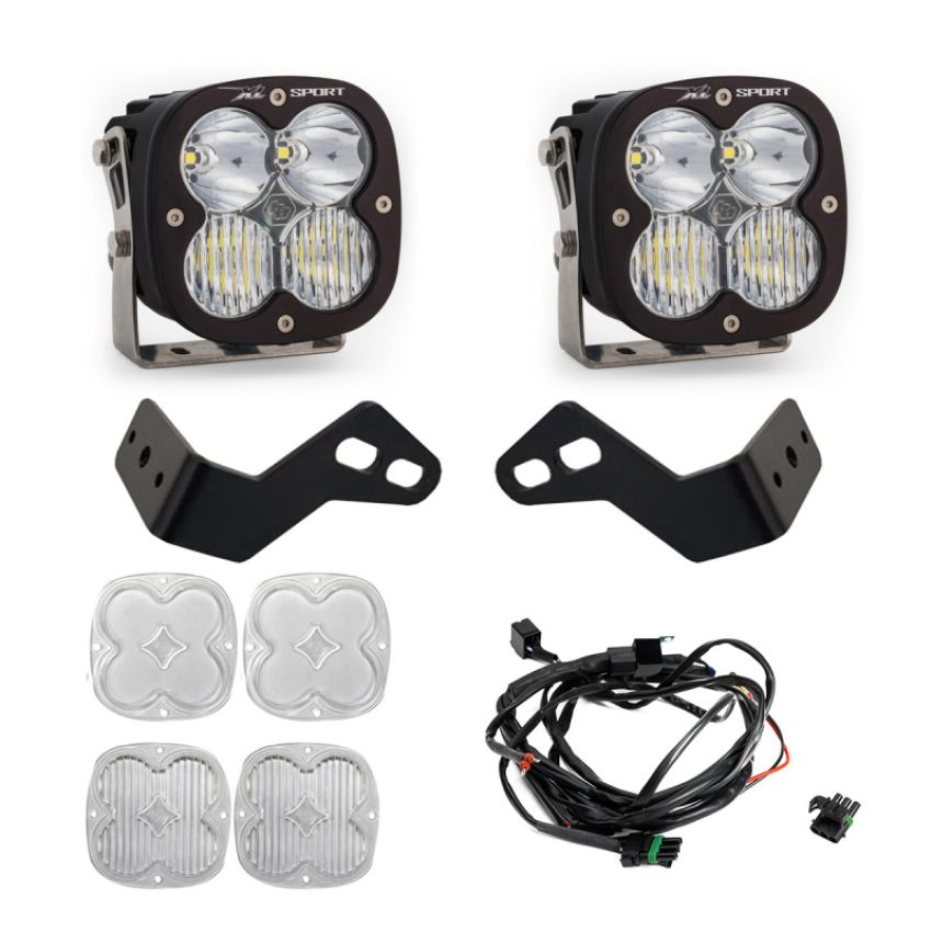 Baja Designs 448187 Can-Am Maverick R XL Sport A-Pillar Kit