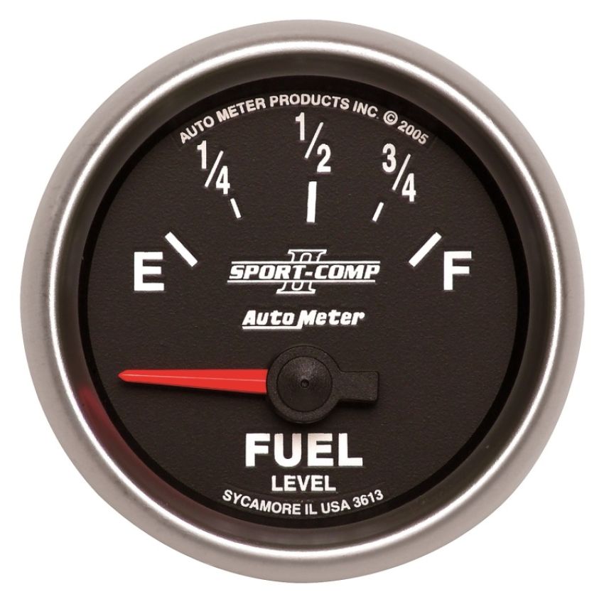 AutoMeter 3613 GAUGE, FUEL LEVEL, 2 1/16