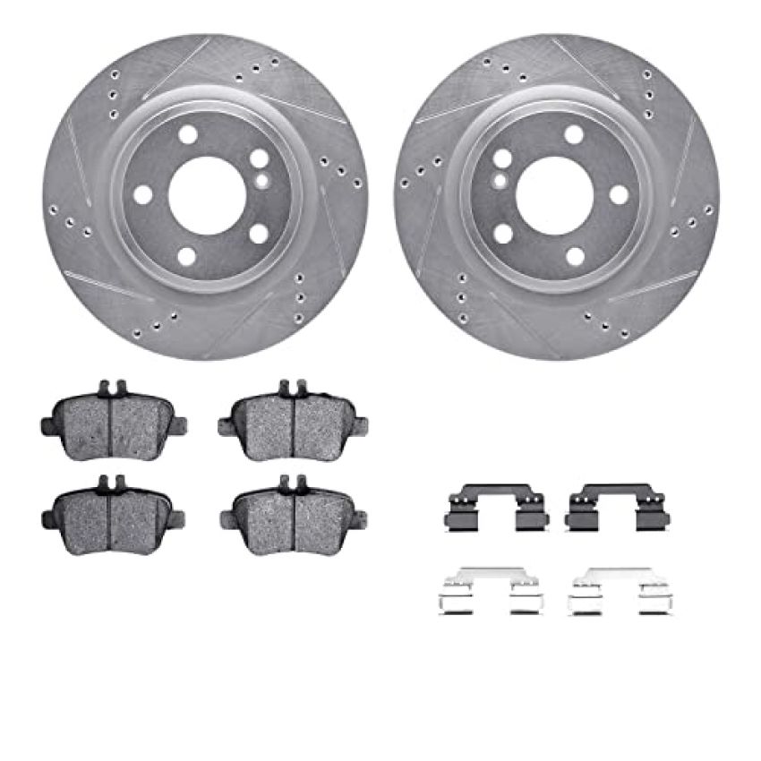Dynamic Friction 7512-63081 Rotor Kit
