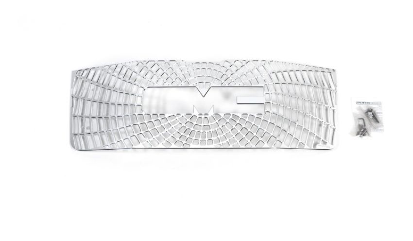 Putco 303196 07-10 GMC Sierra HD Liquid Spider Web Grilles