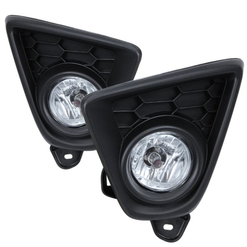 SPYDER 5080264 OEM Fog Light W/Universal Switch- Clear