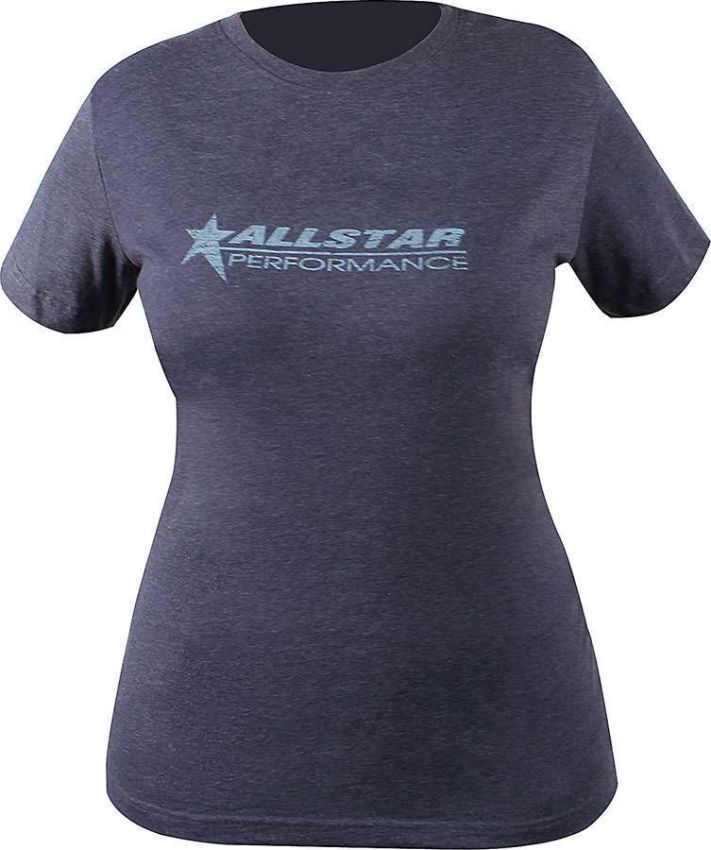 ALLSTAR PERFORMANCE ALL99922L Allstar T-Shirt Ladies Vintage Navy Large