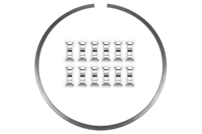 Wilwood 300-14913 8.80in Diameter Dynapro Lug Rotor and Snap Ring Dynamic Kit - Stainless Steel