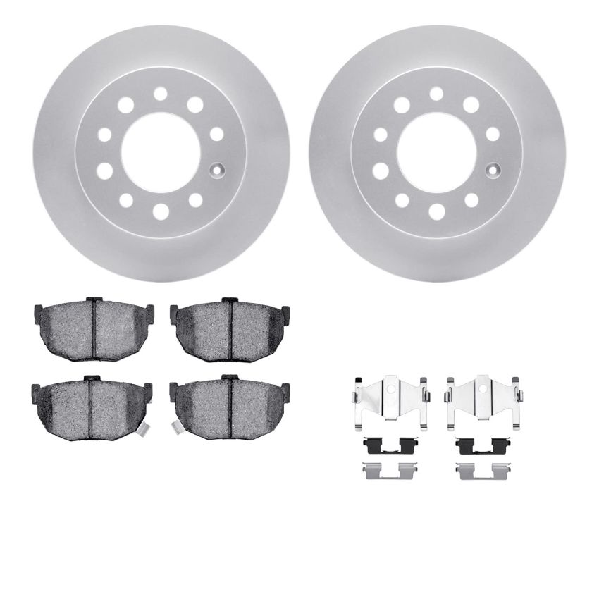 Dynamic Friction 4512-03107 Rotor Kit
