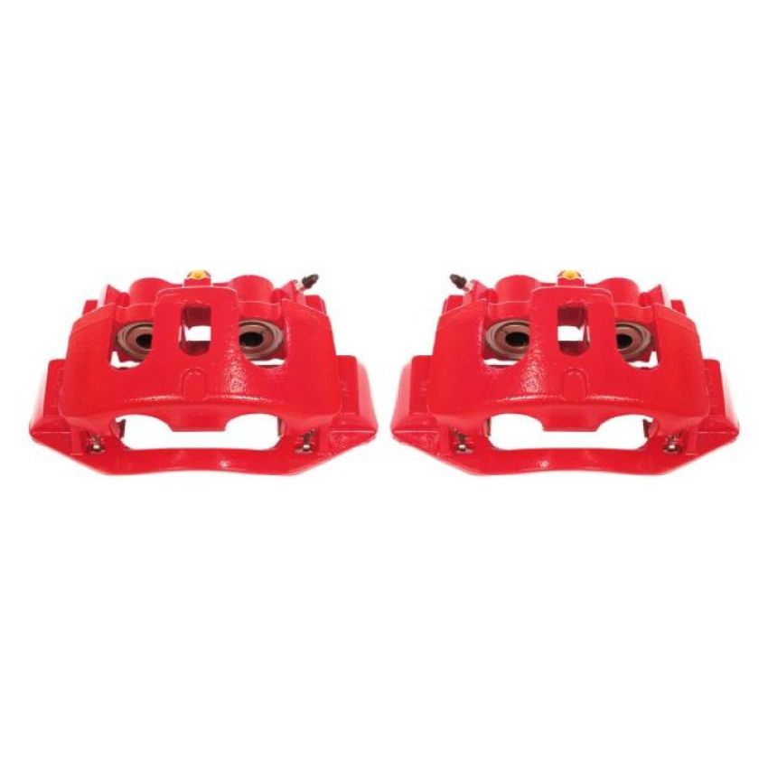PowerStop S5306 Red Powder Coated Calipers