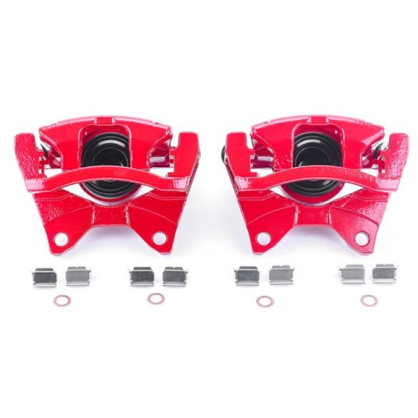 PowerStop S5046 Red Powder Coated Calipers