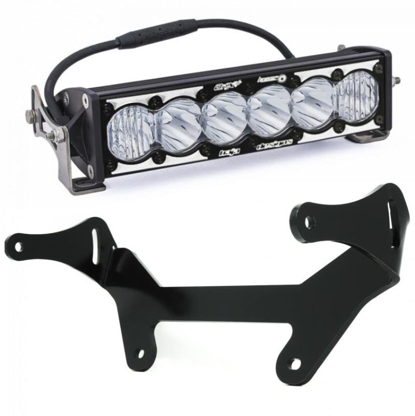 Baja Designs 447097 OnX6+ LED/Laser Hybrid 10 Inch Shock Mount Light Bar Kit