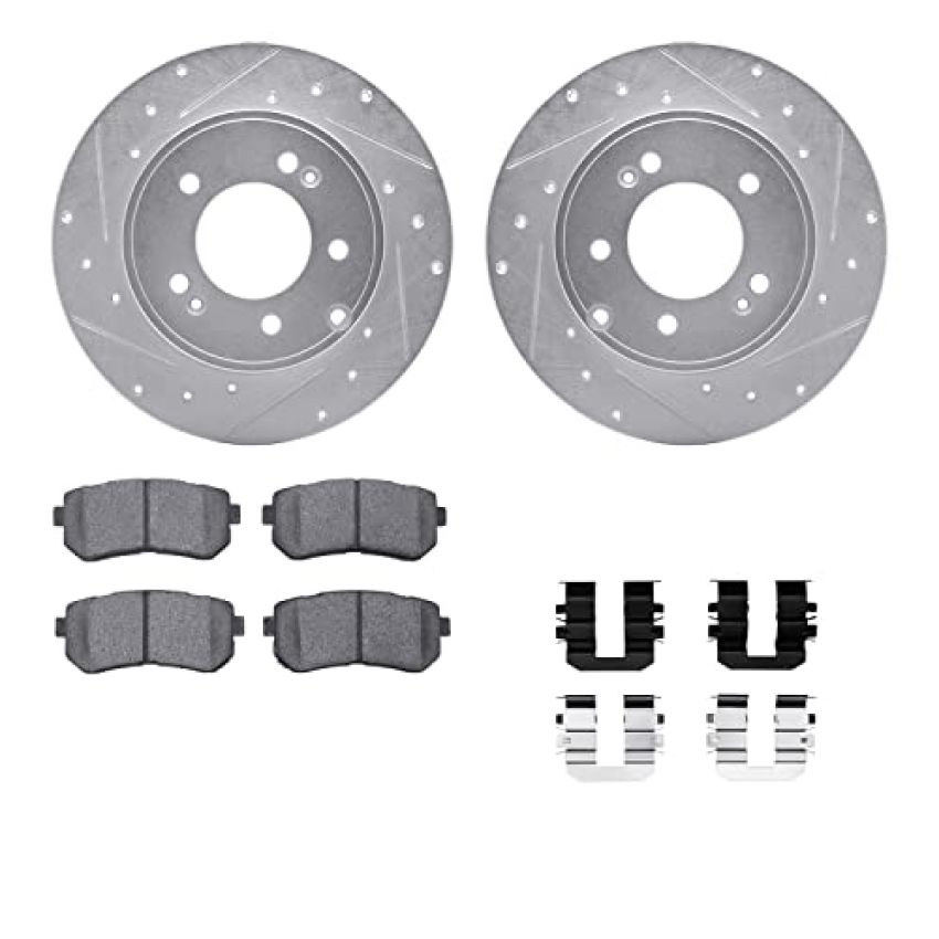 Dynamic Friction 7512-03037 Rotor Kit