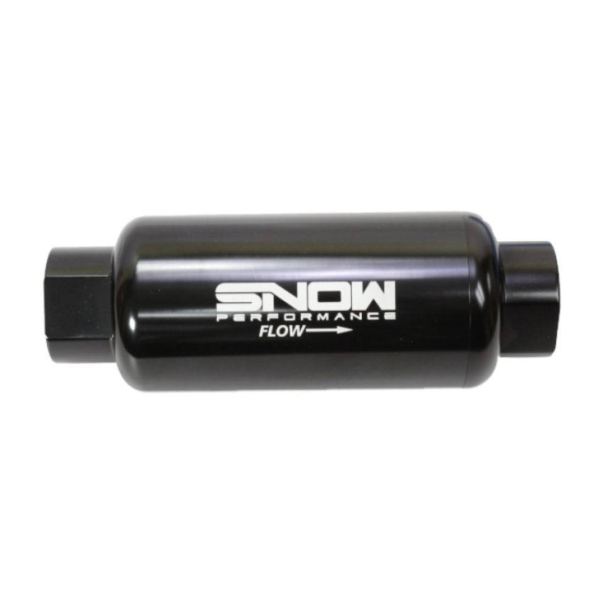 Snow Performance SNF-20115 Fuel Filter, Post Filter 30 Micron, -12 ORB inlet/outlet