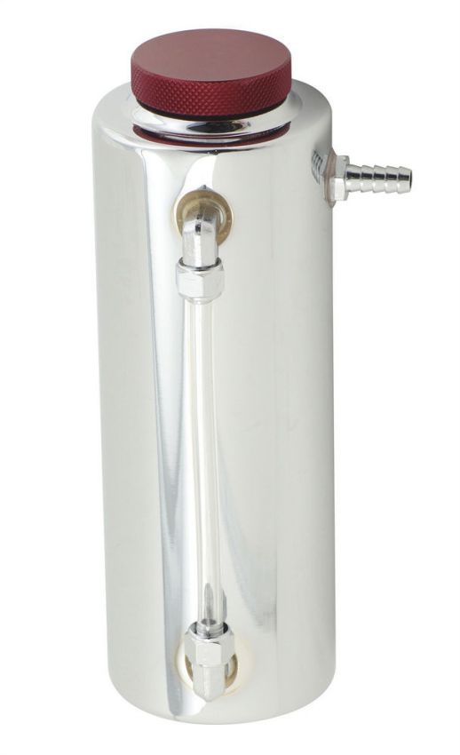 MR. GASKET MRG9135 Radiator Fluid Reservoir 24oz Polished Aluminum