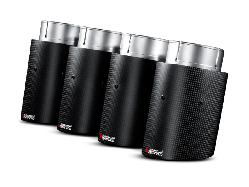 Akrapovic TP-CT/10 Tail pipe set (Carbon)