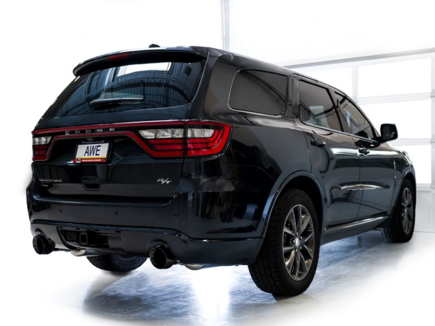 AWE Tuning 3020-33575 11-24 Dodge Durango 5.7L Track Edition Exhaust w/ Diamond Black Tips