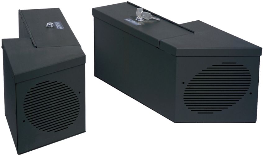 Tuffy Products 015-01 Tuffy Speaker/Storage Boxes W/ Keyed Lock