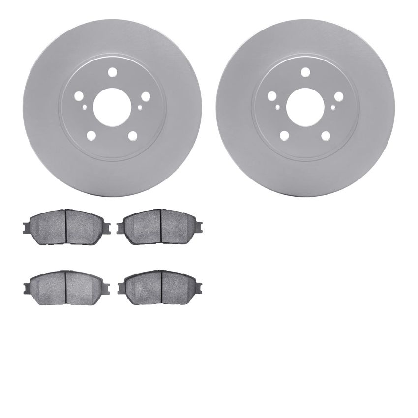 Dynamic Friction 4502-76123 Rotor Kit