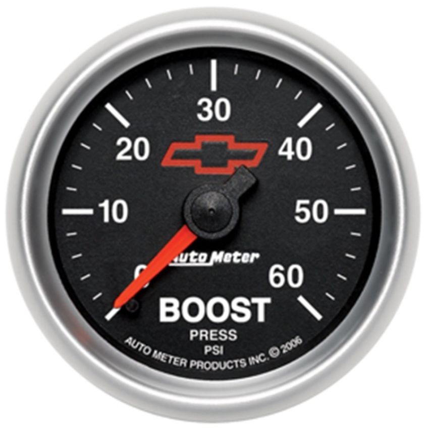 AutoMeter 3605-00406 GAUGE, BOOST, 2 1/16
